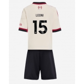 Maillot de football Réplique Liverpool Giovanni Leoni #15 Extérieur Enfant 2025-26 Manche Courte (+ Pantalon court)