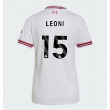 Maillot de football Réplique Liverpool Giovanni Leoni #15 Extérieur Femme 2026-27 Manche Courte