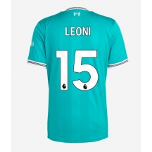 Maillot de football Réplique Liverpool Giovanni Leoni #15 Troisième 2025-26 Manche Courte