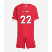 Maillot de football Réplique Liverpool Hugo Ekitike #22 Domicile Enfant 2025-26 Manche Courte (+ Pantalon court)