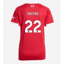 Maillot de football Réplique Liverpool Hugo Ekitike #22 Domicile Femme 2025-26 Manche Courte