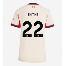 Maillot de football Réplique Liverpool Hugo Ekitike #22 Extérieur Femme 2025-26 Manche Courte