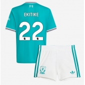 Maillot de football Réplique Liverpool Hugo Ekitike #22 Troisième Enfant 2025-26 Manche Courte (+ Pantalon court)