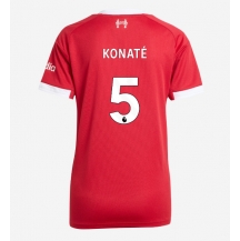 Maillot de football Réplique Liverpool Ibrahima Konate #5 Domicile Femme 2025-26 Manche Courte