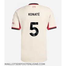 Maillot de football Réplique Liverpool Ibrahima Konate #5 Extérieur 2025-26 Manche Courte