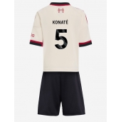 Maillot de football Réplique Liverpool Ibrahima Konate #5 Extérieur Enfant 2025-26 Manche Courte (+ Pantalon court)