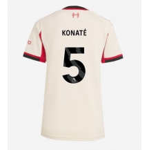Maillot de football Réplique Liverpool Ibrahima Konate #5 Extérieur Femme 2025-26 Manche Courte