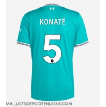 Maillot de football Réplique Liverpool Ibrahima Konate #5 Troisième 2025-26 Manche Courte