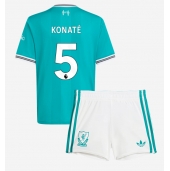 Maillot de football Réplique Liverpool Ibrahima Konate #5 Troisième Enfant 2025-26 Manche Courte (+ Pantalon court)