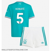 Maillot de football Réplique Liverpool Ibrahima Konate #5 Troisième Enfant 2025-26 Manche Courte (+ Pantalon court)