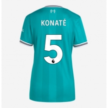 Maillot de football Réplique Liverpool Ibrahima Konate #5 Troisième Femme 2025-26 Manche Courte