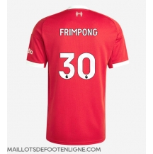 Maillot de football Réplique Liverpool Jeremie Frimpong #30 Domicile 2025-26 Manche Courte