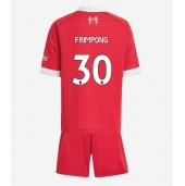 Maillot de football Réplique Liverpool Jeremie Frimpong #30 Domicile Enfant 2025-26 Manche Courte (+ Pantalon court)