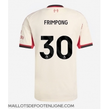 Maillot de football Réplique Liverpool Jeremie Frimpong #30 Extérieur 2025-26 Manche Courte