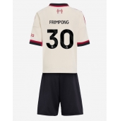Maillot de football Réplique Liverpool Jeremie Frimpong #30 Extérieur Enfant 2025-26 Manche Courte (+ Pantalon court)