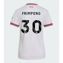 Maillot de football Réplique Liverpool Jeremie Frimpong #30 Extérieur Femme 2026-27 Manche Courte