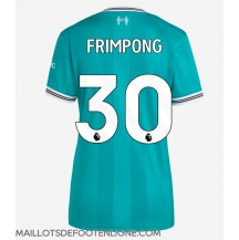 Maillot de football Réplique Liverpool Jeremie Frimpong #30 Troisième Femme 2025-26 Manche Courte