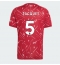 Maillot de football Réplique Liverpool Jeremy Jacquet #5 Domicile 2026-27 Manche Courte