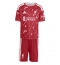 Maillot de football Réplique Liverpool Jeremy Jacquet #5 Domicile Enfant 2026-27 Manche Courte (+ Pantalon court)