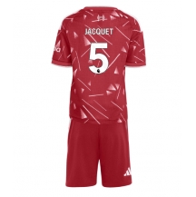 Maillot de football Réplique Liverpool Jeremy Jacquet #5 Domicile Enfant 2026-27 Manche Courte (+ Pantalon court)