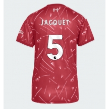 Maillot de football Réplique Liverpool Jeremy Jacquet #5 Domicile Femme 2026-27 Manche Courte