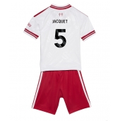 Maillot de football Réplique Liverpool Jeremy Jacquet #5 Extérieur Enfant 2026-27 Manche Courte (+ Pantalon court)