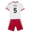 Maillot de football Réplique Liverpool Jeremy Jacquet #5 Extérieur Enfant 2026-27 Manche Courte (+ Pantalon court)