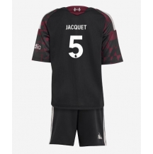 Maillot de football Réplique Liverpool Jeremy Jacquet #5 Troisième Enfant 2026-27 Manche Courte (+ Pantalon court)