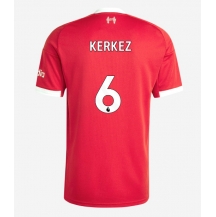 Maillot de football Réplique Liverpool Milos Kerkez #6 Domicile 2025-26 Manche Courte