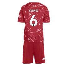 Maillot de football Réplique Liverpool Milos Kerkez #6 Domicile Enfant 2026-27 Manche Courte (+ Pantalon court)