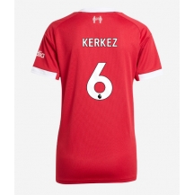 Maillot de football Réplique Liverpool Milos Kerkez #6 Domicile Femme 2025-26 Manche Courte