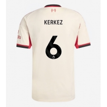 Maillot de football Réplique Liverpool Milos Kerkez #6 Extérieur 2025-26 Manche Courte