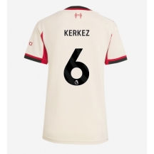 Maillot de football Réplique Liverpool Milos Kerkez #6 Extérieur Femme 2025-26 Manche Courte