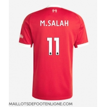 Maillot de football Réplique Liverpool Mohamed Salah #11 Domicile 2025-26 Manche Courte
