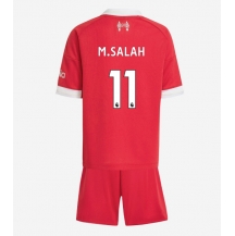 Maillot de football Réplique Liverpool Mohamed Salah #11 Domicile Enfant 2025-26 Manche Courte (+ Pantalon court)