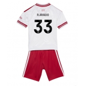 Maillot de football Réplique Liverpool Ronald Araujo #33 Extérieur Enfant 2026-27 Manche Courte (+ Pantalon court)