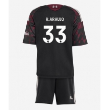 Maillot de football Réplique Liverpool Ronald Araujo #33 Troisième Enfant 2026-27 Manche Courte (+ Pantalon court)