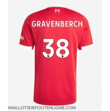 Maillot de football Réplique Liverpool Ryan Gravenberch #38 Domicile 2025-26 Manche Courte