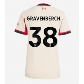 Maillot de football Réplique Liverpool Ryan Gravenberch #38 Extérieur Femme 2025-26 Manche Courte