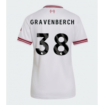 Maillot de football Réplique Liverpool Ryan Gravenberch #38 Extérieur Femme 2026-27 Manche Courte