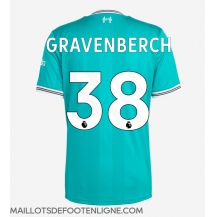 Maillot de football Réplique Liverpool Ryan Gravenberch #38 Troisième 2025-26 Manche Courte