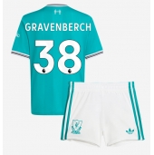 Maillot de football Réplique Liverpool Ryan Gravenberch #38 Troisième Enfant 2025-26 Manche Courte (+ Pantalon court)