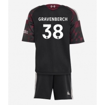 Maillot de football Réplique Liverpool Ryan Gravenberch #38 Troisième Enfant 2026-27 Manche Courte (+ Pantalon court)
