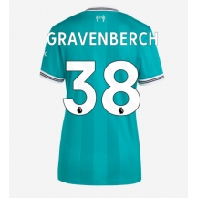 Maillot de football Réplique Liverpool Ryan Gravenberch #38 Troisième Femme 2025-26 Manche Courte
