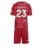Maillot de football Réplique Liverpool Victor Munoz #23 Domicile Enfant 2026-27 Manche Courte (+ Pantalon court)