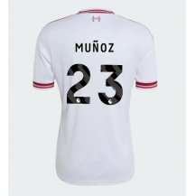 Maillot de football Réplique Liverpool Victor Munoz #23 Extérieur 2026-27 Manche Courte