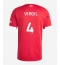 Maillot de football Réplique Liverpool Virgil van Dijk #4 Domicile 2025-26 Manche Courte