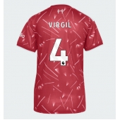 Maillot de football Réplique Liverpool Virgil van Dijk #4 Domicile Femme 2026-27 Manche Courte