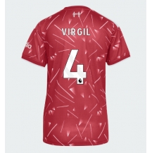Maillot de football Réplique Liverpool Virgil van Dijk #4 Domicile Femme 2026-27 Manche Courte