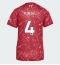 Maillot de football Réplique Liverpool Virgil van Dijk #4 Domicile Femme 2026-27 Manche Courte